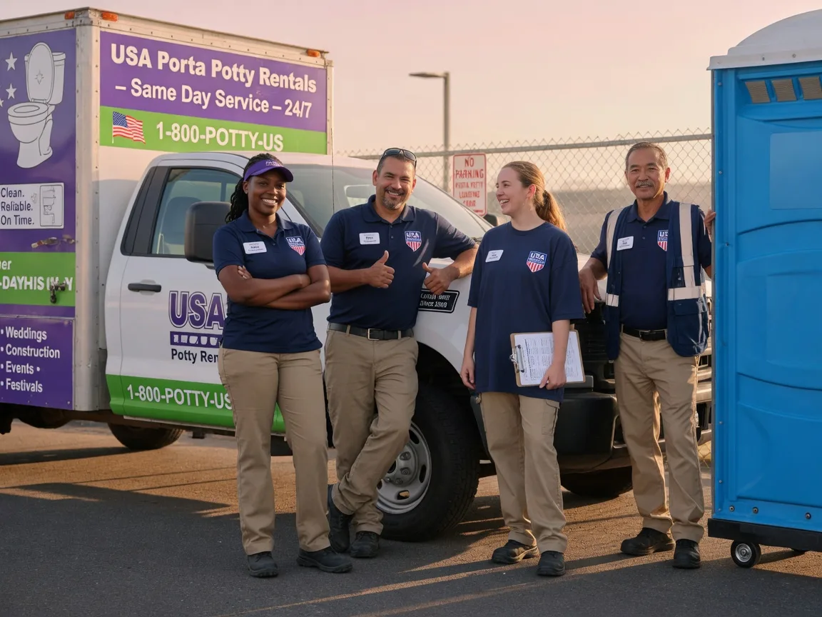 Porta Potty Rental company in Saxonburg, PA